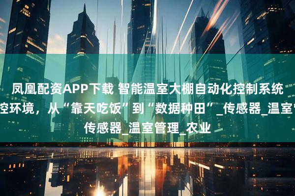 凤凰配资APP下载 智能温室大棚自动化控制系统：智能调控环境，从“靠天吃饭”到“数据种田”_传感器_温室管理_农业