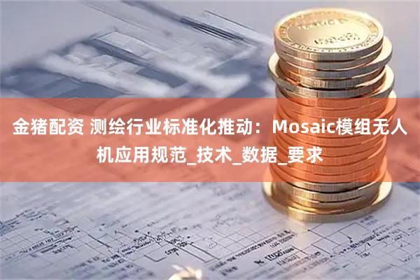 金猪配资 测绘行业标准化推动:Mosaic模组无人机应用规范_技术_数据_要求